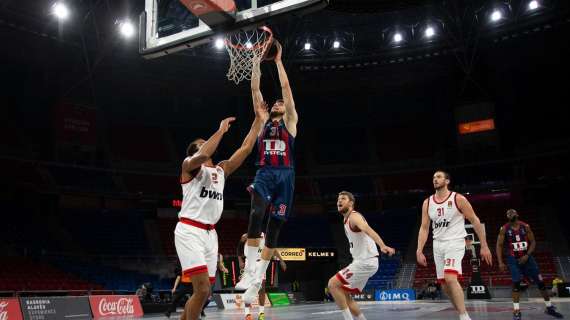 EuroLeague - Il Baskonia tramortisce l'Olympiacos con due break consecutivi