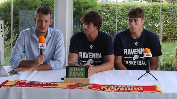 Serie B - OraSì Ravenna: presentati Alessandro Naoni e Maurizio Ghigo