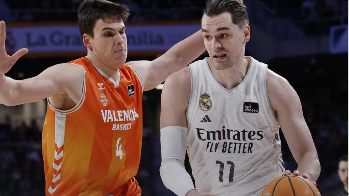 ACB - Schiantato il Valencia, il Real Madrid di Hezonja al primo posto
