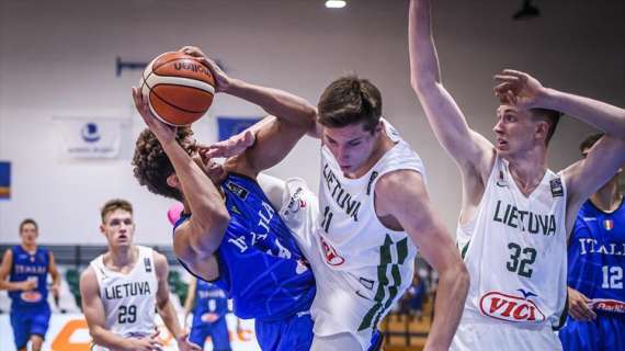 Under 18 maschile - Europeo di Volos, l'Italia sconfigge la Lituania 