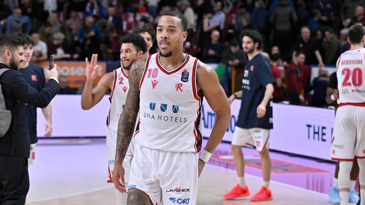 Reggio Emilia, carica Caupain: «Abbiamo alzato il livello. I playoff non sono impossibili»