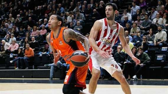 EuroLeague - Valencia terra di conquista per l'Olympiacos 