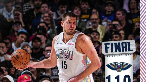 NBA - Nuggets a tutta forza sui Pelicans nel secondo tempo