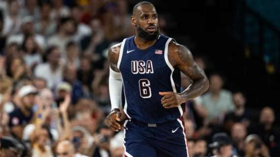 LeBron James non si ferma: ora è 2° nei recuperi, 3° negli assist alle Olimpiadi