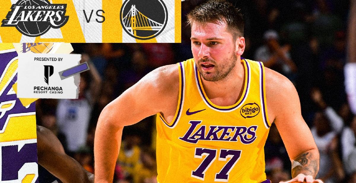 Lakers, Luka Dončić tratta un potenziale infortunio all'inguine contro i Warriors
