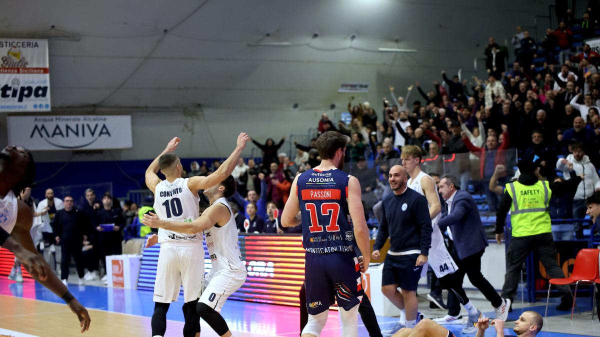 Serie B - Capo d’Orlando, notte magica all’Infodrive Arena contro la Gema Montecatini