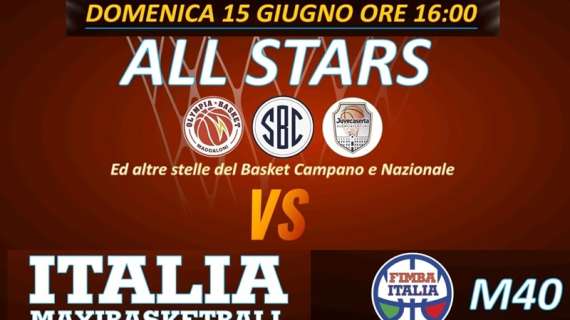 Nazionale FIMBA Over 40, scrimmage a Maddaloni con le glorie casertane