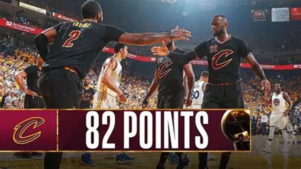 13 giugno 2016, 41 a testa per LeBron e Irving nel canestro di Golden State