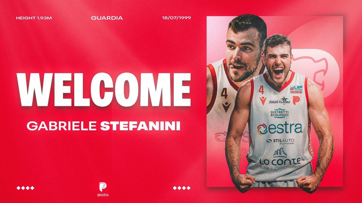 Gabriele Stefanini nuovo giocatore dell'Estra Pistoia