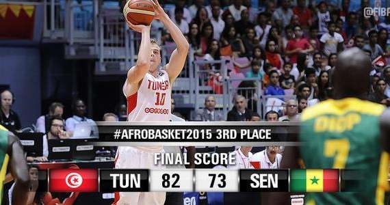 Afrobasket 2015, alla Tunisia il terzo posto nel torneo sul Senegal