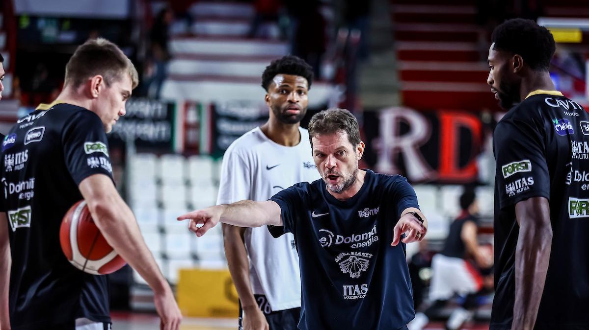 Dolomiti Energia Trentino a Sassari per tornare alla vittoria