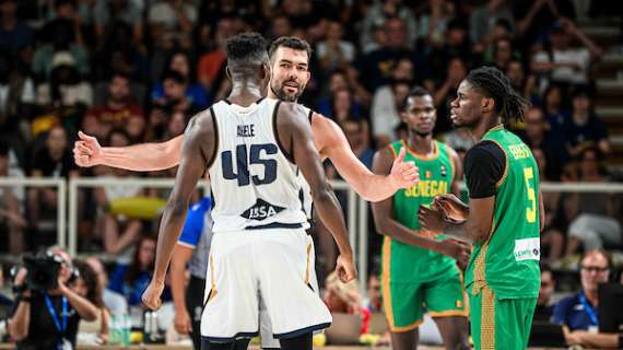 Italia vs Senegal, 48-36 all'intervallo: 11 di Diouf, il tabellino dopo 20'