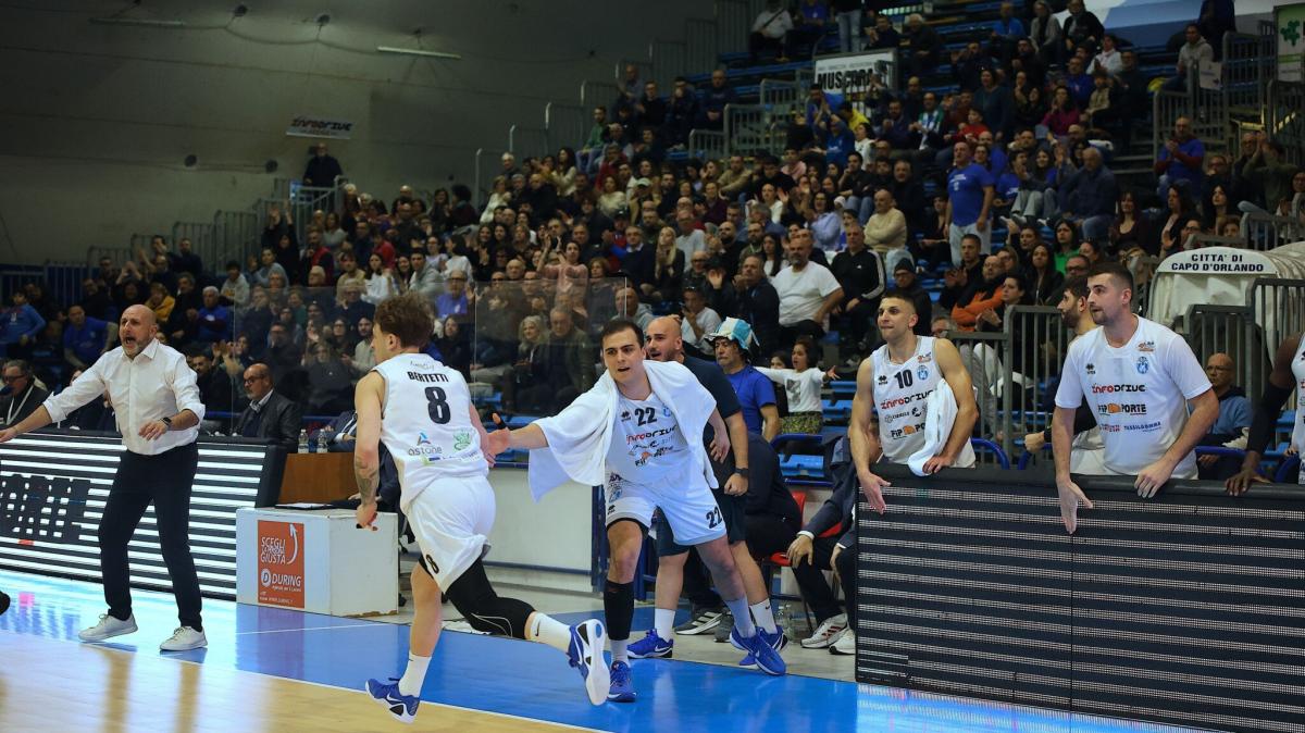 Serie B - La striscia di 18 vittorie della Rucker si ferma a Capo d'Orlando