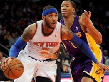Anthony fa la differenza tra i Knicks e i Lakers 