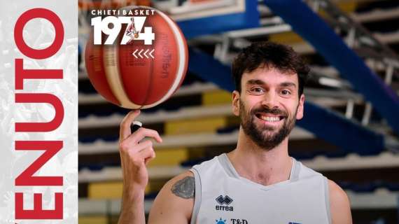 Serie B - Alberto Serafini alla firma con il Chieti Basket 1974