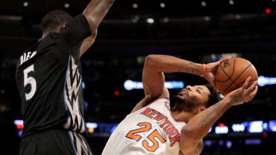 NBA - L'ultima parola è di Derrick Rose per lo sweep dei Knicks sui Wolves