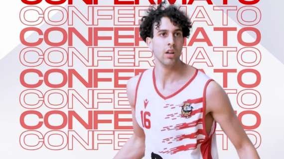 Serie B - Alessio Mazzotti prosegue in maglia Vigor Basket Matelica