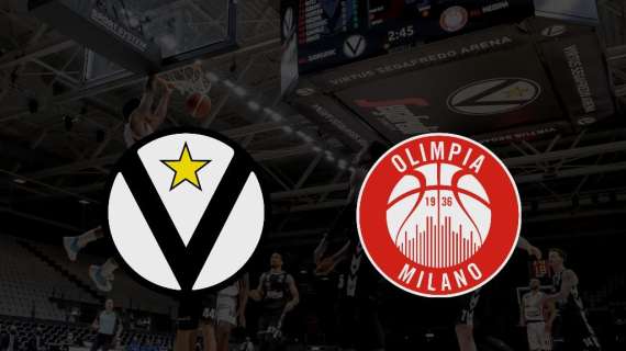 LBA - Dati televisivi: 466.000 spettatori per Virtus Bologna vs Olimpia Milano su Rai 2