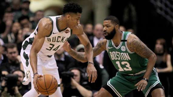 NBA - Gara 7 tra Celtics e Bucks chiude stanotte il primo turno dei playoff