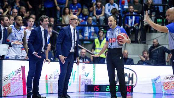 LBA - Martelossi su Treviso-Trapani: «Arbitraggio determinante? Più che l'aspetto tecnico»