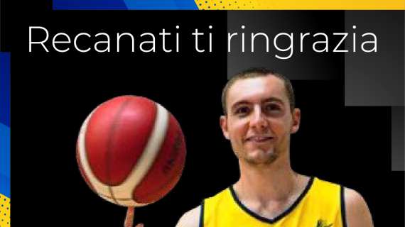 Serie B - La Svethia Recanati saluta e ringrazia Matteo Clementoni