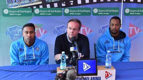 Lega A - Dinamo Sassari, presentati McGee e Carter
