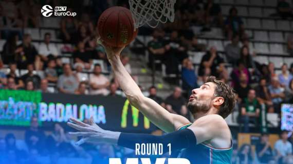 EuroCup - MVP del turno 1: Ante Tomic, Joventut Badalona. Jordan Ford secondo