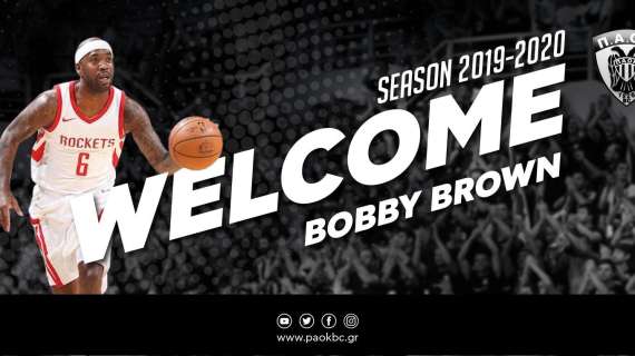 UFFICIALE BCL - PAOK, firmato Bobby Brown