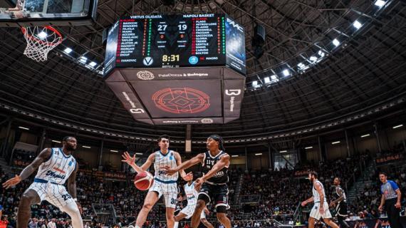 Highlights LBA | Virtus Bologna troppa roba oggi per il Napoli Basket