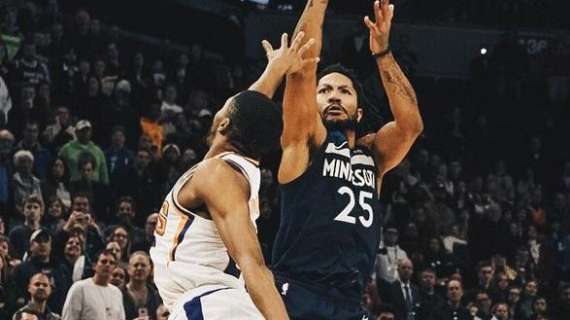 NBA - Derrick Rose risolve la sfida tra Wolves e Suns