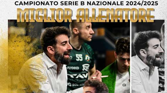 Serie B, Davide Villa (TAV Treviglio Brianza) nominato Miglior Allenatore del 2024/25