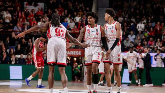 LIVE LBA - Openjobmetis Varese vs Olimpia Milano: diretta (35-24 al 14')