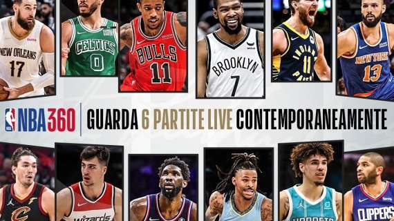 NBA celebra il Martin Luther King Day con il programma "NBA 360"