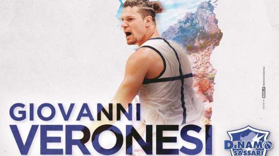UFFICIALE LBA - Giovanni Veronesi ha firmato per la Dinamo Sassari