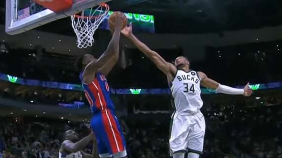 NBA - I Pistons cadono a Milwaukee dopo un supplementare