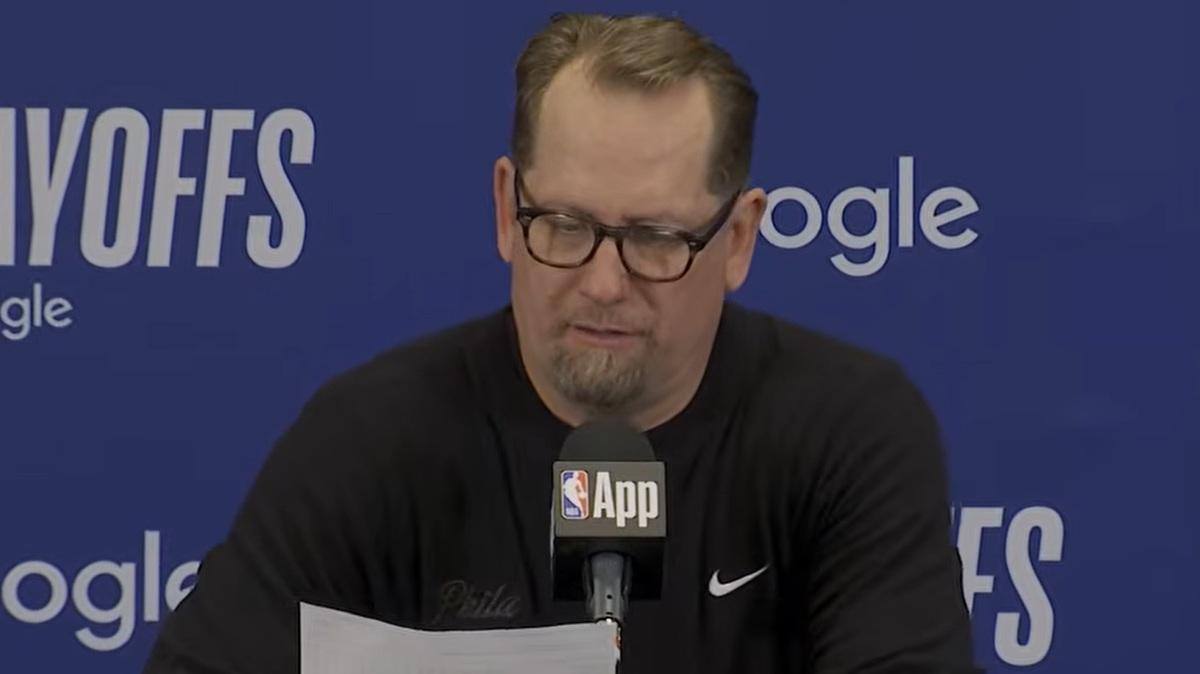 Sixers, Nurse: «Embiid ha fatto di tutto per restare in partita»