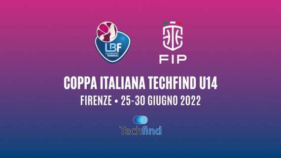 Coppa Italiana Techfind Under 14 femminile, dal 25 al 30 giugno a Firenze