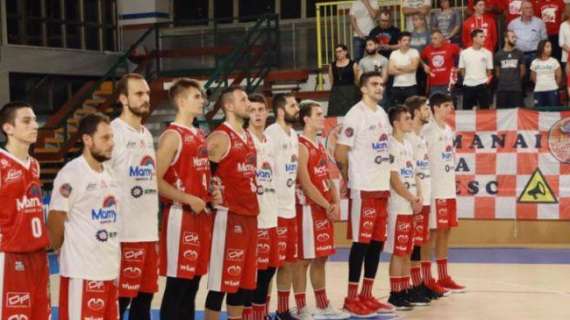 Serie B - Oleggio Basket, esordio amaro per gli Squali nella prima giornata