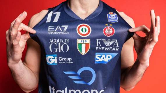 LBA - Olimpia Milano, maglie speciali per il Blue Day questa settimana
