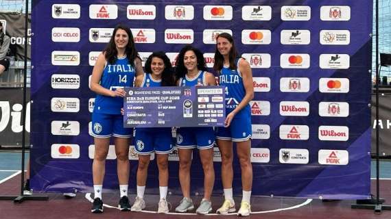 Italia 3x3 - Women's Series in Francia, le azzurre convocate