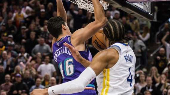 NBA - Simone Fontecchio regala la vittoria ai Jazz sui Warriors!