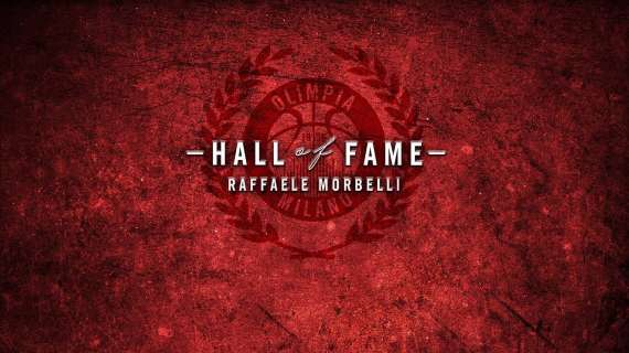 Lello Morbelli nella Hall of Fame dell’Olimpia Milano