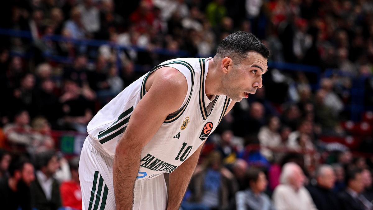 Sloukas: il Panathinaikos ritrova il suo capitano per il finale di Greek League