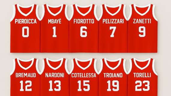 A2 F - Questi i numeri di maglia del Basket Girls Ancona 25/26