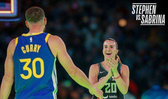 Steph Curry e Sabrina Ionescu, non ci sarà il rematch all'All-Star Game: la decisione della NBA