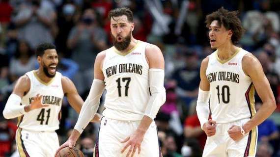 NBA - I Pelicans rimontano e superano i Cleveland Cavaliers