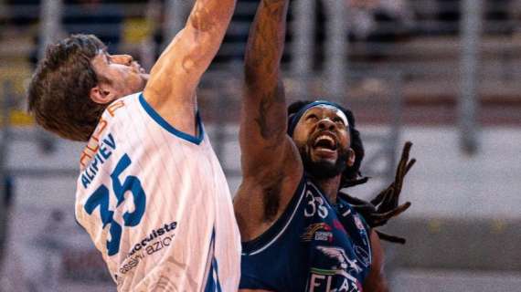 A2 - La Fortitudo Bologna domina a Latina senza Aradori e Fantinelli