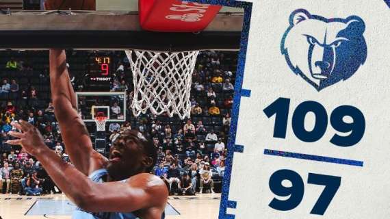 NBA - Washington si smarrisce a Memphis, i Grizzlies ringraziano