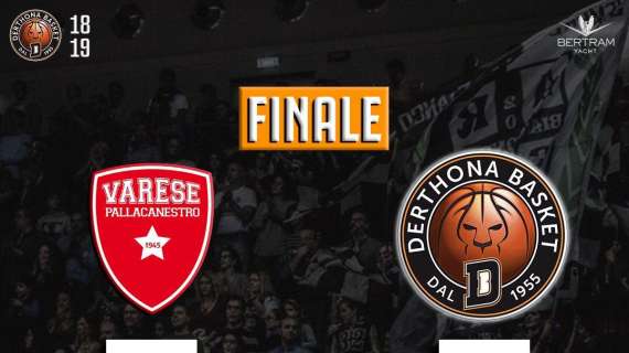 Lega A - Bertolazzi: Varese in finale prevale sulla Bertram Derthona