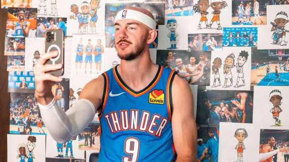 NBA - Thunder: Isaiah Hartenstein e Alex Caruso fedeli a se stessi